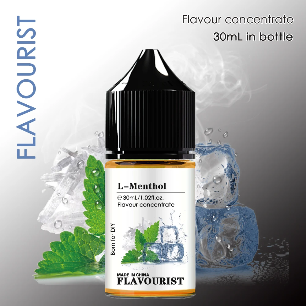 FLAVOURIST DL-Menthol flavoring concentrate water solubility E best flavor liquid Natural ICE mint flavored essential oil flavoring