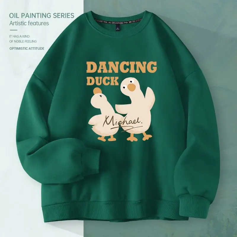 Kawaii Cute Pullover Sweatshirt New Pullover Retro As It Was Crewneck Sweatshirts Autumn And Winter