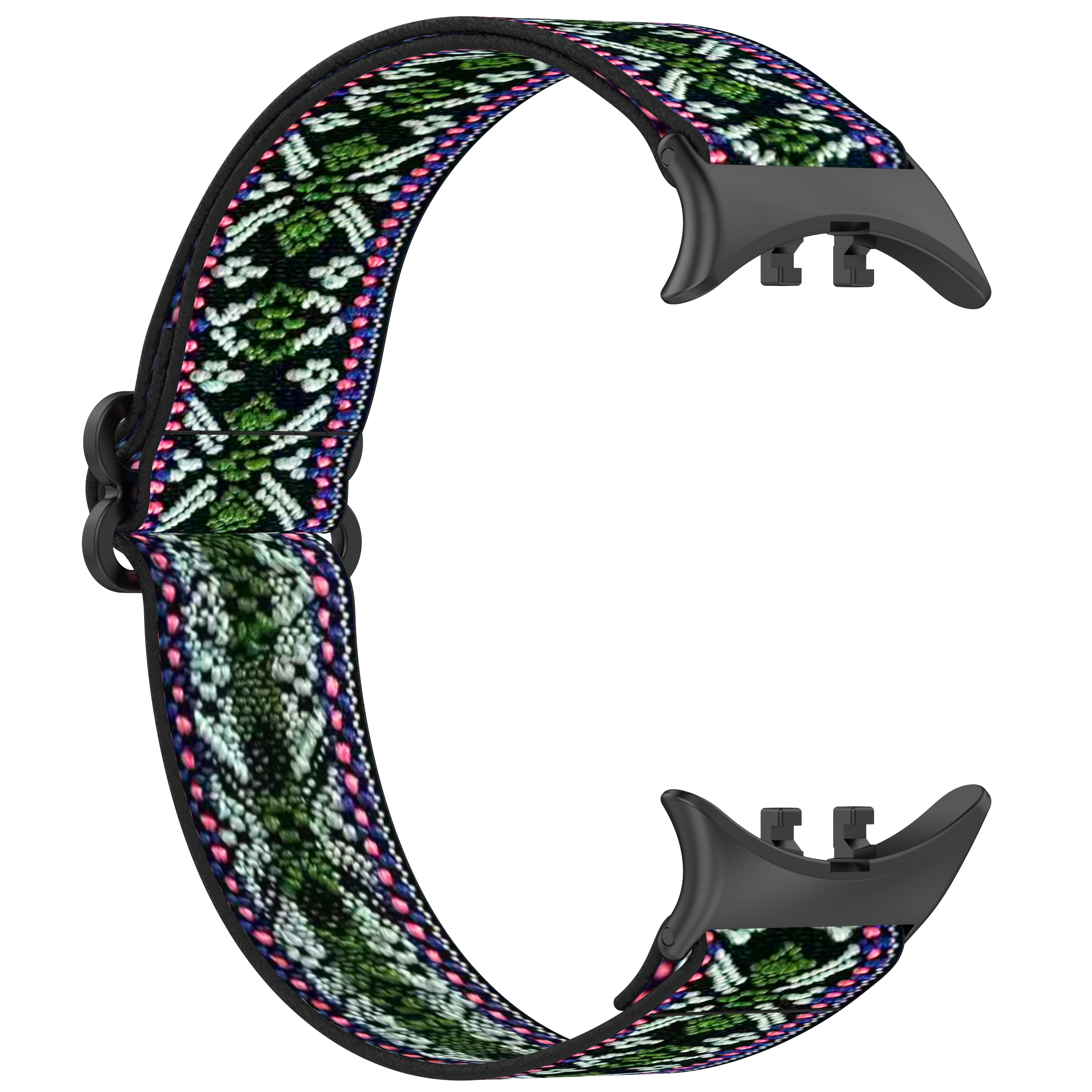 Nylon Woven Fabric Elastic Wristband - Replaceable Watch Strap Accessories