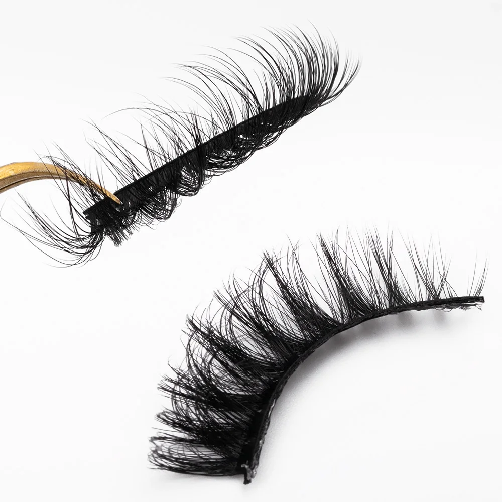 NEUE 6 Paar 8D-Nerzwimpern, 100 % tierversuchsfreie Wimpern, wiederverwendbare Wimpern, natürliche Wispy-Falsche Wimpern, Make-up-Streifen, flauschige Katzenwimpern – Detail 21