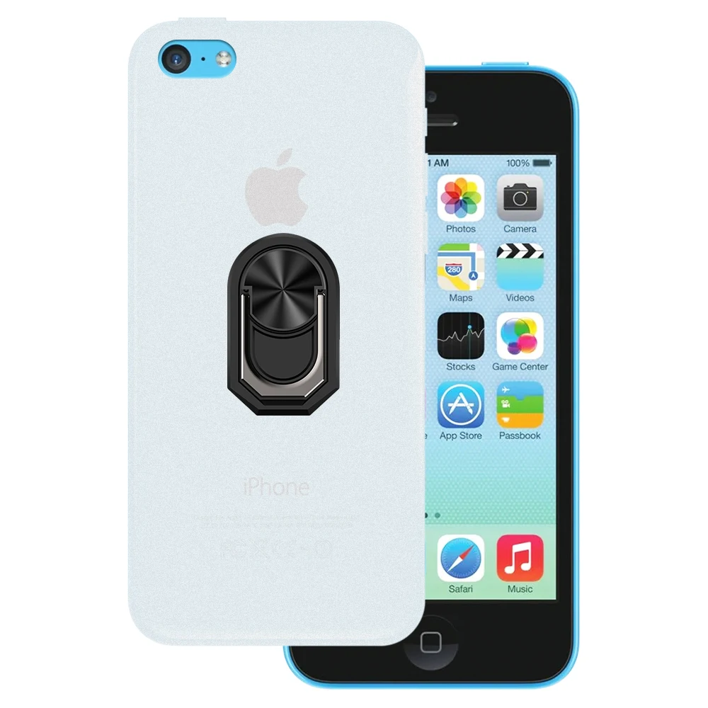 Supporto Ad Anello Antiurto Di Lusso Per Custodia Iphone 5C Custodia Protettiva In Tpu In Silicone Morbido