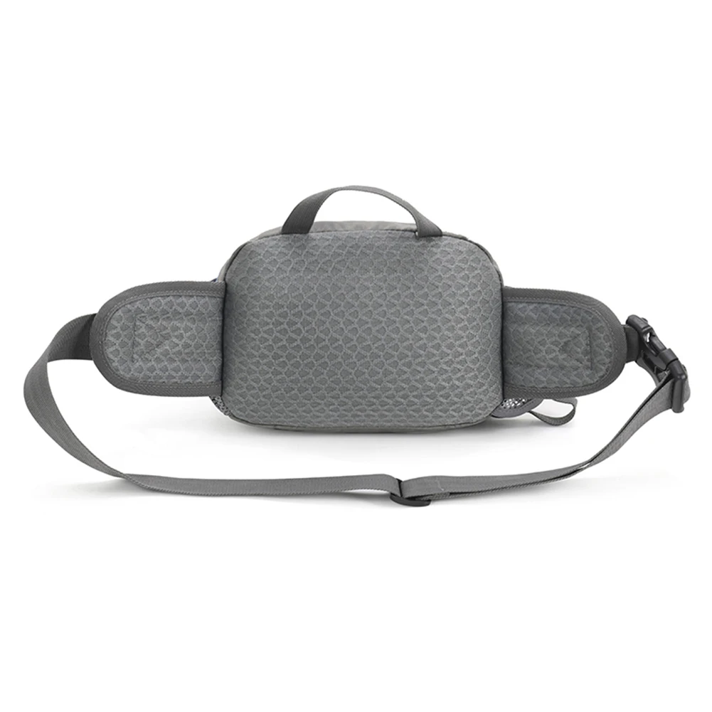 Fanny Pack Running Belt Purse Phone Pouch Nylon Sling Waist Pack with Bottle Holder for Running Hiking for Hydration for Jogging 6
