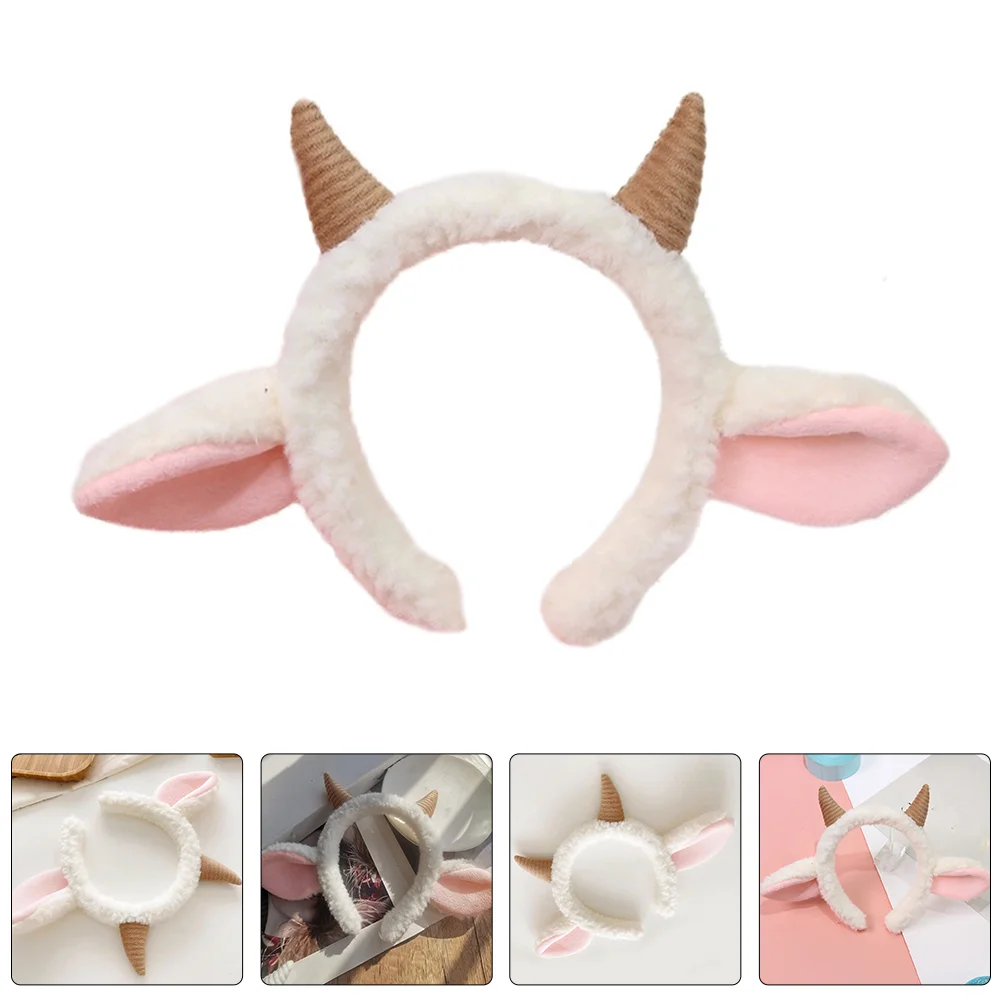 Fascia Per Trucco E Spa Fascia Da Testa A Forma Di Pecora Amosfun - Con