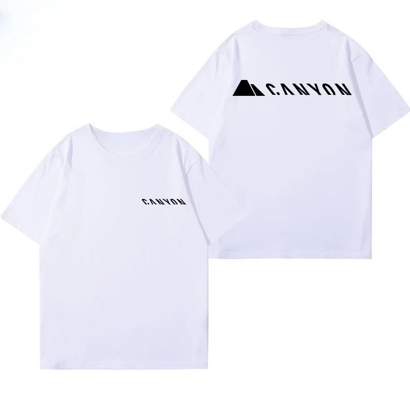 Trendy Fitness Pure Cotton Short-sleeved Summer Fashion White Comfortable Breathable Sports Short-sleeved T-shirt Unisex 2