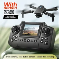 2025 E88 Drone HD double caméra, contrôle d'écran aucun téléphone nécessaire, décollage/retour à une touche, application Wi-Fi, chargement USB, résistant aux chutes, 1