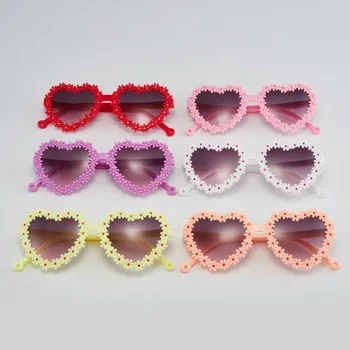 New Kids Sunglasses Children Round Flower Sunglasses Girls Boys Baby Sport Shades Glasses UV400 Outdoor Sun Protection Eyewear 1