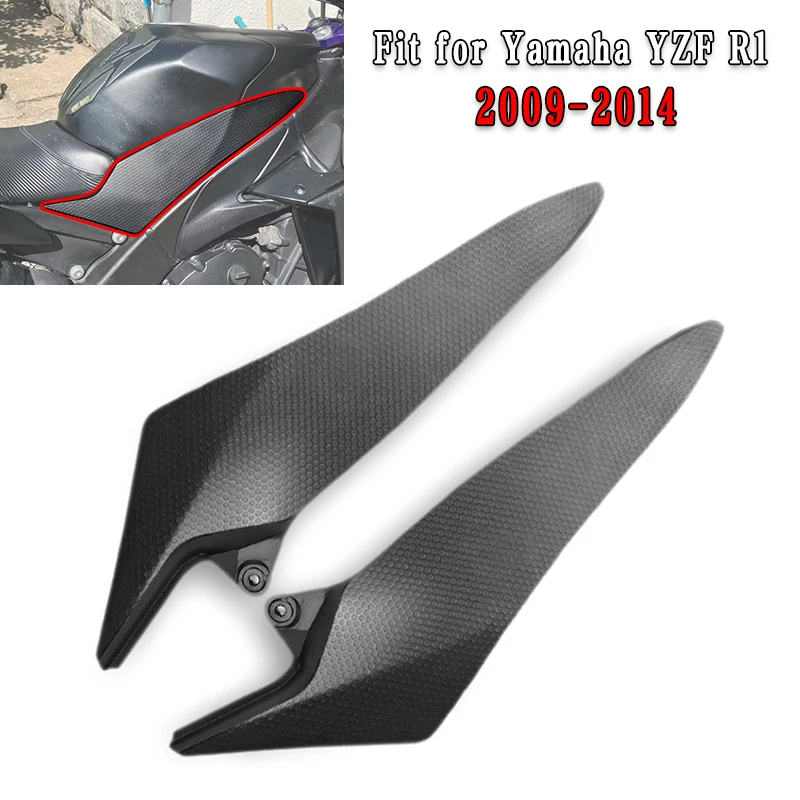 1 Pair Motorcycle Black Side Frame Mid Cover Panel Fairing Cowl For Yamaha Yzf R1 Yzfr1 Yzf R1 2004 I.1159458689 - View #10