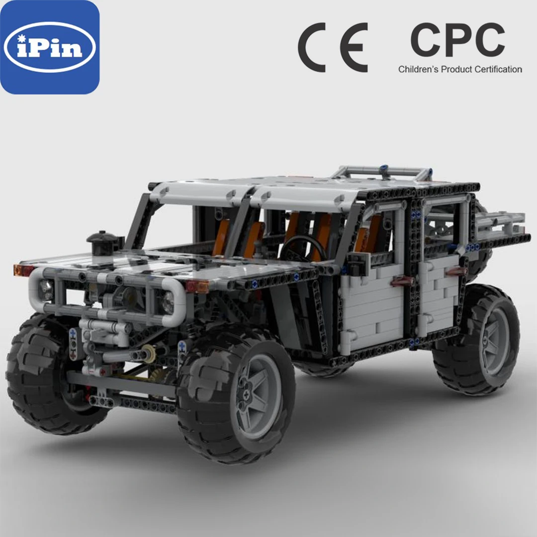 

Moc-109448 Black Jeep Formula Building Blocks SUV Toys Christmas Gifts for Kids Boys Adult Technical