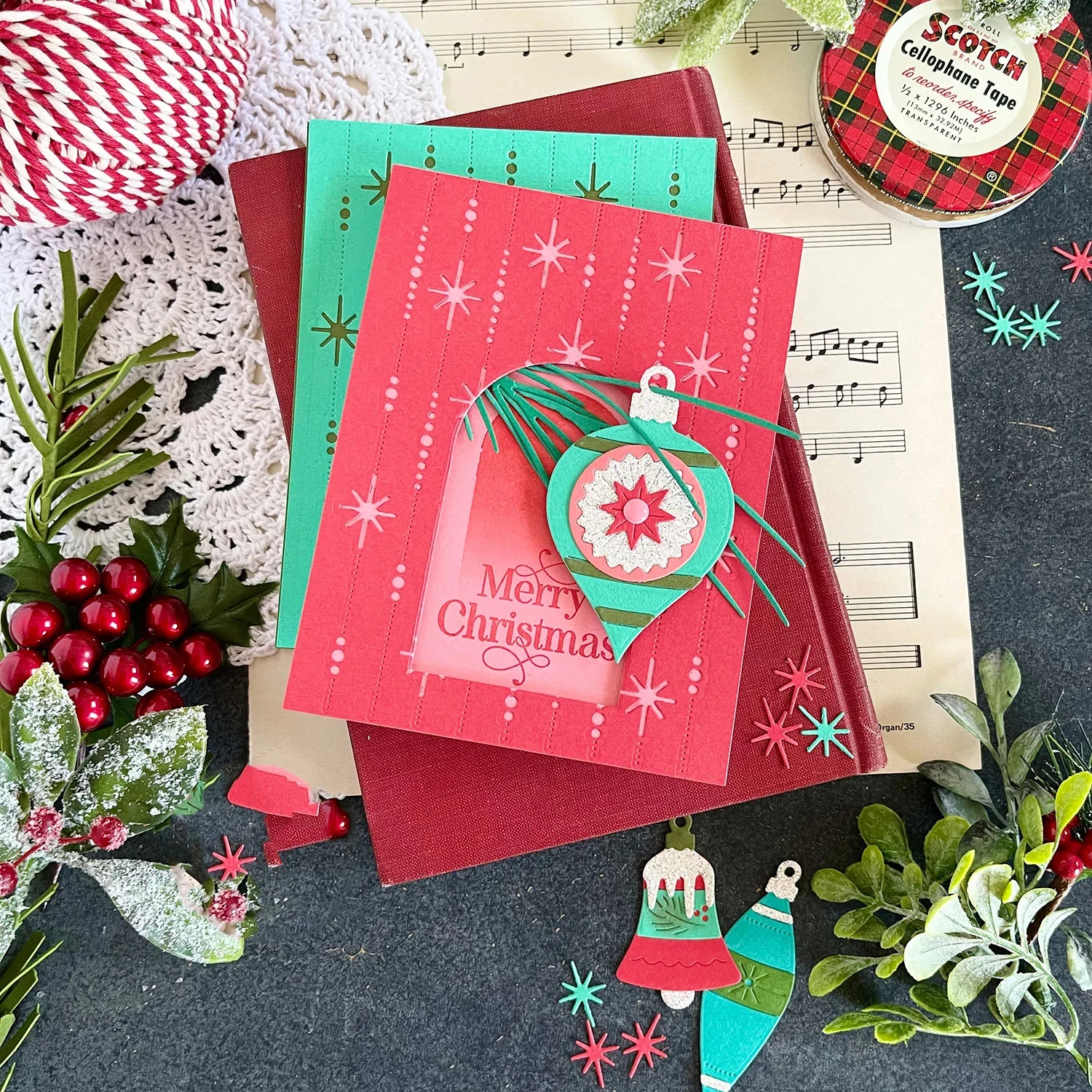 

Metal Cutting Dies 2022 New Christmas Decoration Scrapbooking Supplies Craft Card Making Album Embossing Papel Mold Stencil