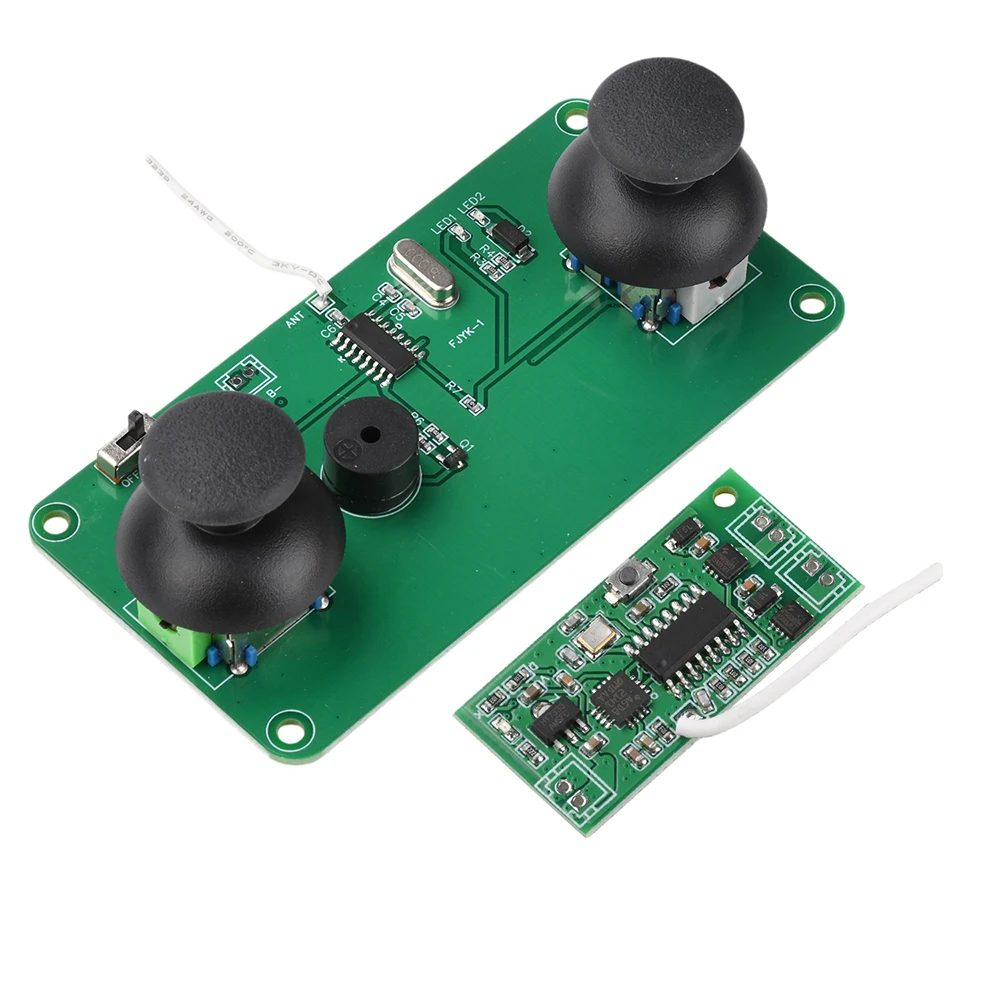 Détail du module émetteur-récepteur du kit carte de contrôle vol RC 2.4G 4A pour planeur DIY, portée 100m