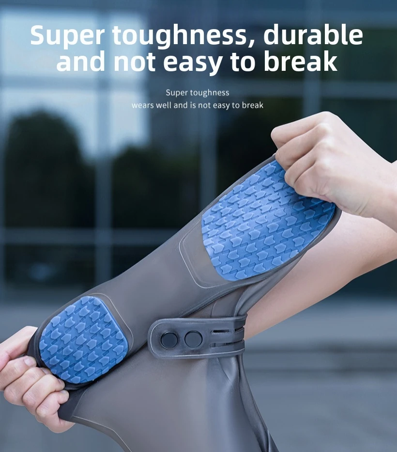 Waterproof Anti-Slip Silicone Rain Shoe Covers