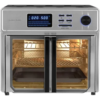 Kalorik MAXX® Complete Digital 26-Quart 10-in-1 Countertop Air Fryer Oven, 15 Deluxe Accessories & 60-Recipe Hardcover Cookbook 3