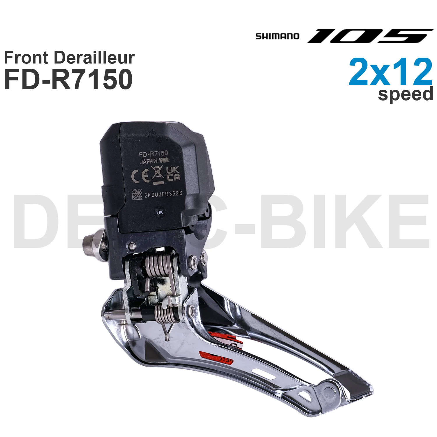 SHIMANO 105 Di2 Front Derailleur FD-R7150 2x12-speed Original