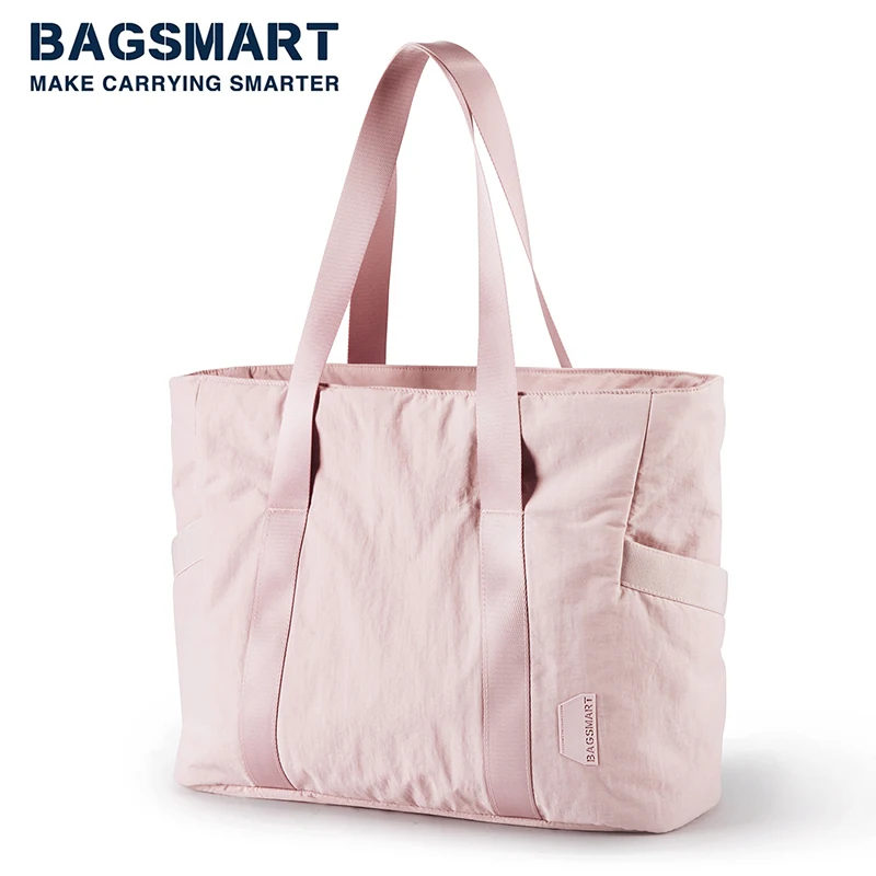 여성용 대용량 토트백, BAGSMART 숄더백, 크로스바디 백, 핸들 핸드백 ..