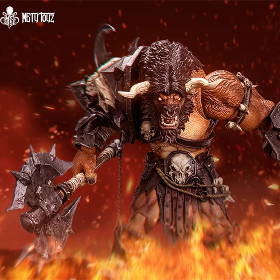 Metytoyz Adventurer World 30cm Minotaur Mokhar Fury Horn Fully