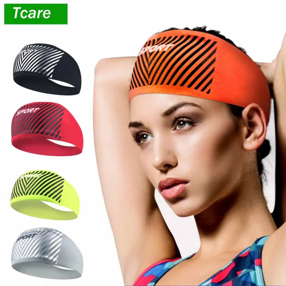 Tcare 1Pcs Unisex Headband Sports Headband for Working Out Running