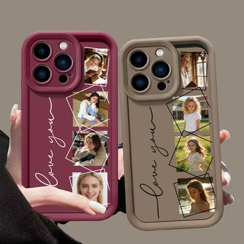 Personalized Custom Multiple Photo Phone Case for iPhone 17 16 15 14 13 12 11 Pro Max Air Plus Stylish Soft TPU Cover 1