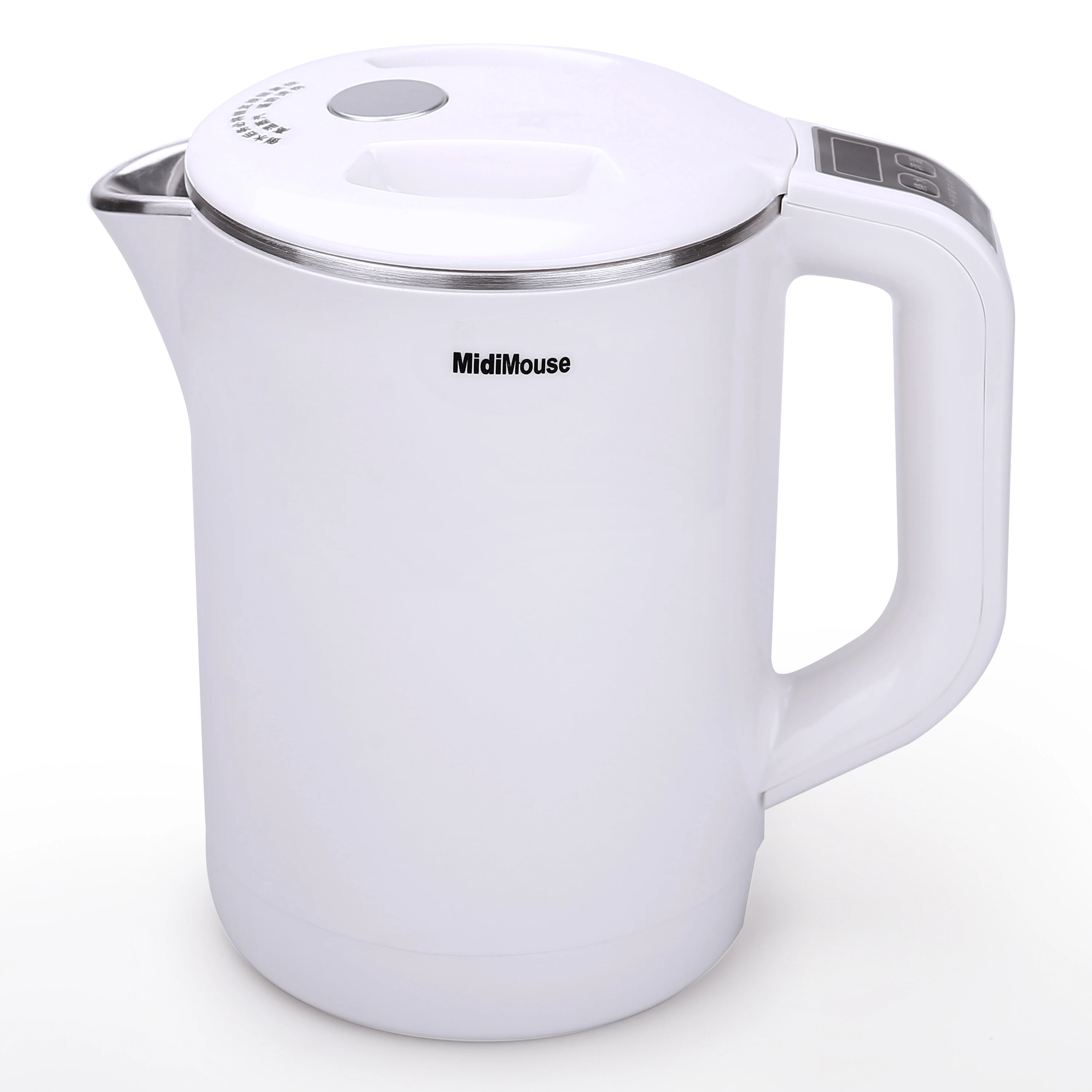 1.2L electric kettle used in car and truck and home 12v to 220v version or 24v to 220V version or 12v to 24v version