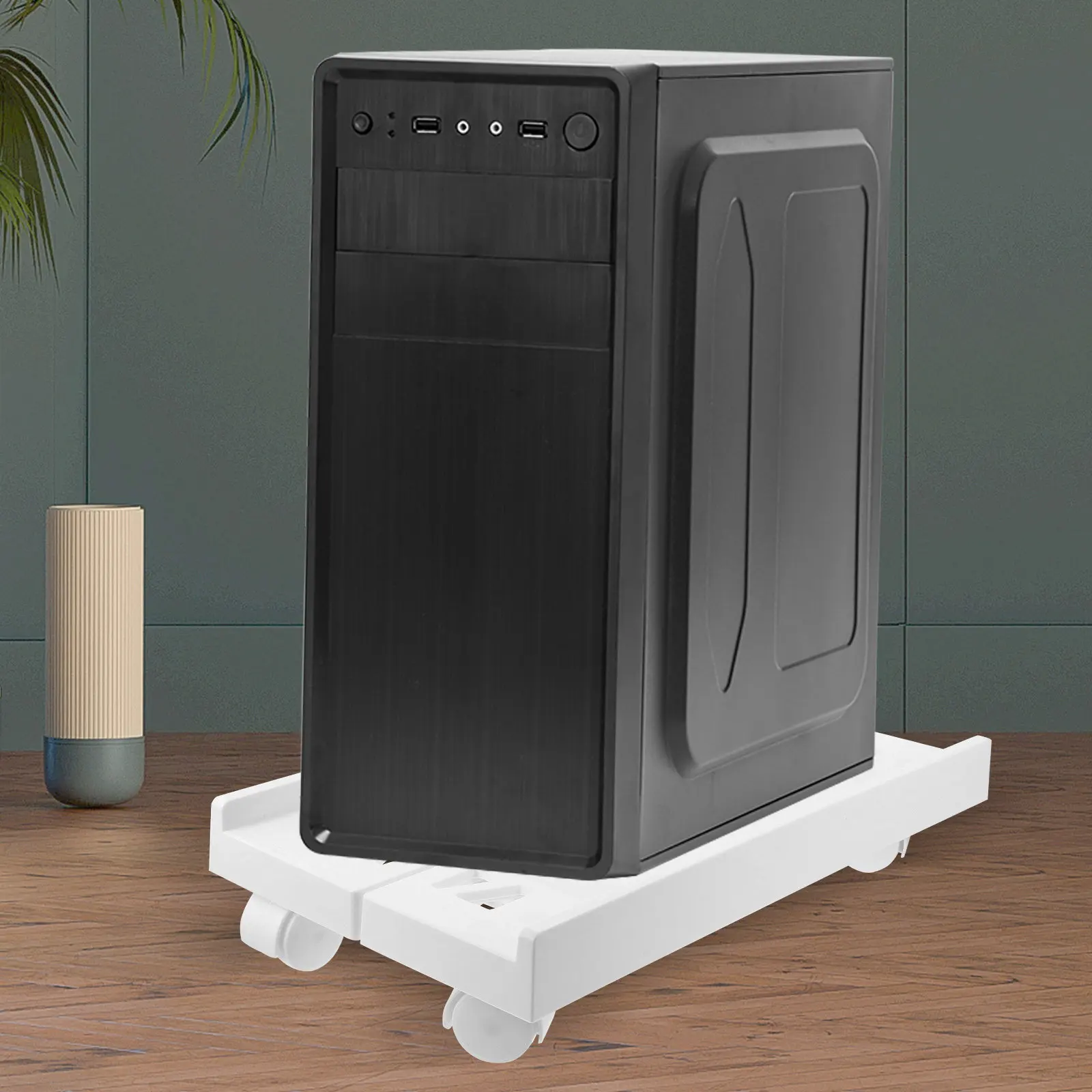 컴퓨터 타워 스탠드 프리미엄 이동식 카트 홀더 데스크탑 타워 플로어 스탠드 사무실 및 가정용