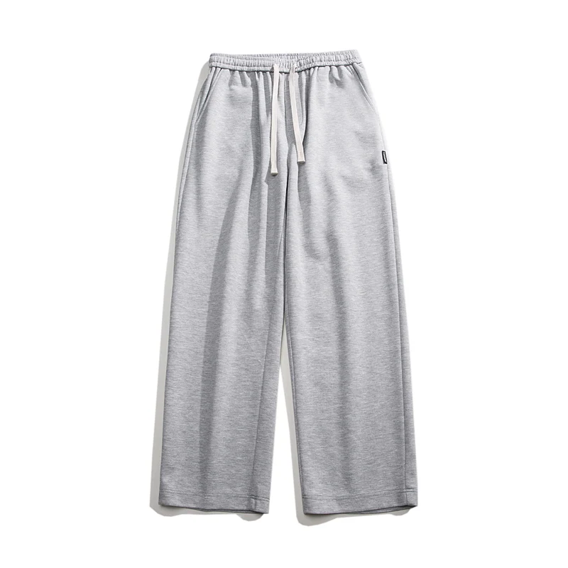 TFETTERS Brand Grey Motion Pants Mens 2024 Baggy Straight Leg Mid Rise Sweatpants Teenagers Casual Daily Male Clothes Oversize 6