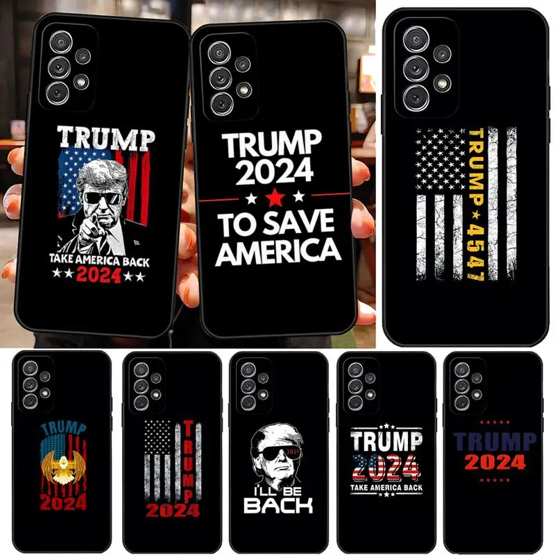Former President Trump Phone Case For Samsung Galaxy M21 M11 M20 M10 M30 M31 M51 S5 S6 S9 S8 S7Edge Plus Design Back Cover