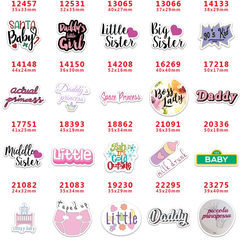 Resin Crafts for DIY, Resins Flatback for Hair Bows, Planar Resin Crafts, Phone Decorations, PR12457, 10 Pcs