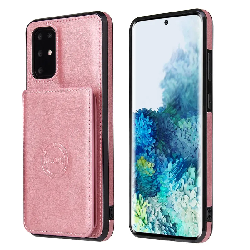 Flip Leather Phone Case for Samsung Galaxy S23, S21 Ultra, S22, S20 FE, S10 Plus, Note 20, 10, A54, A34,Wallet Card P