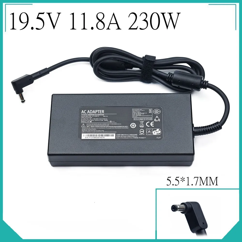 Chicony A17230p1a A230a033p Adaptador de Alimentação ac para Acer Delta Adp-230jb d Carregador Portátil 19.5v 11.8a 230w