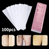 100pcs Removal Nonwoven Body Cloth Hair Remove Wax Paper Rolls High Quality Hair Removal Epilator Wax Strips for Hair Removal 1