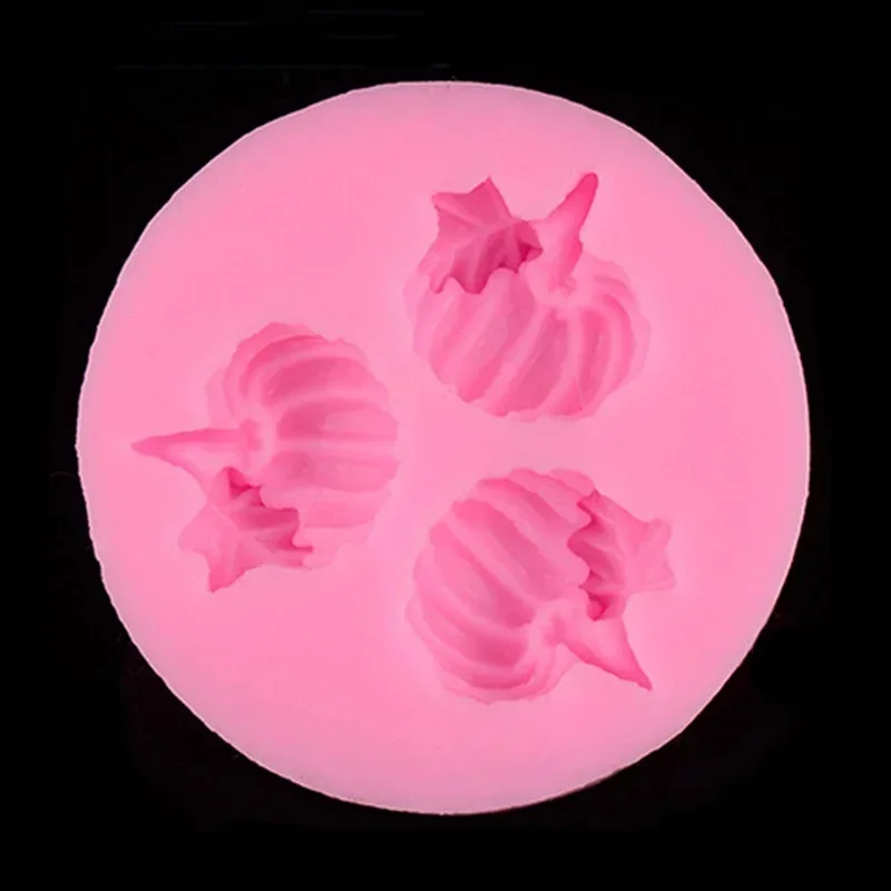 Pumpkin Creative Shape Fondant Molds Silicone Cake Mold Molds Chocolate Moulds Halloween Pumpkin Cake Decor Bakeware Baking Mold