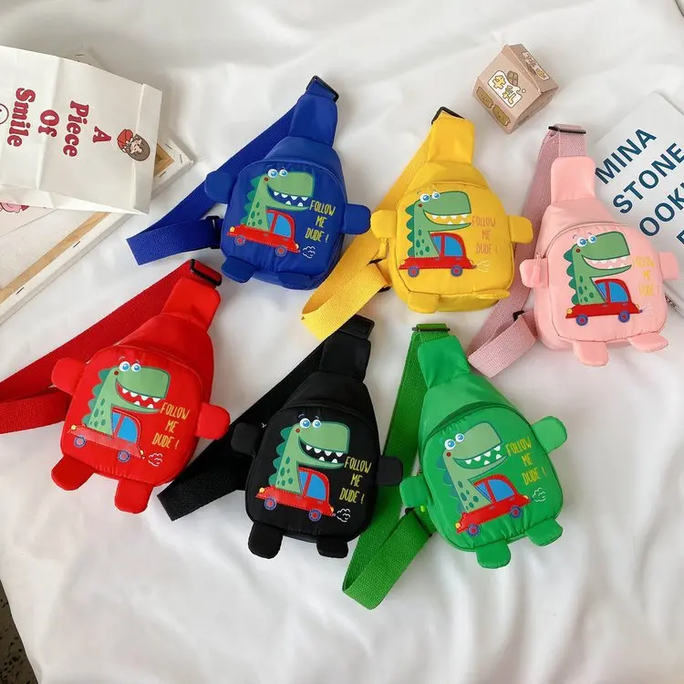

Cute Children Bag Cartoon Dinosaur Kids Bags Kindergarten Preschool Outdoor Travel Backpack for Boys Girls Shoulder Crossbody
