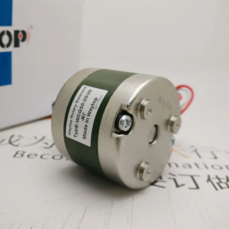 24v Electromagnet Bidirectional Self Holding 90 Degree Rotating Electric  Magnet Solenoid wcg50-20 / 20 Large Rorque DC 24 Volt