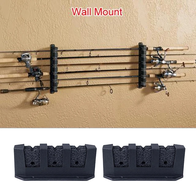 Fishing Rod Holder Horizontal  Fishing Rod Rack Fishing Wall