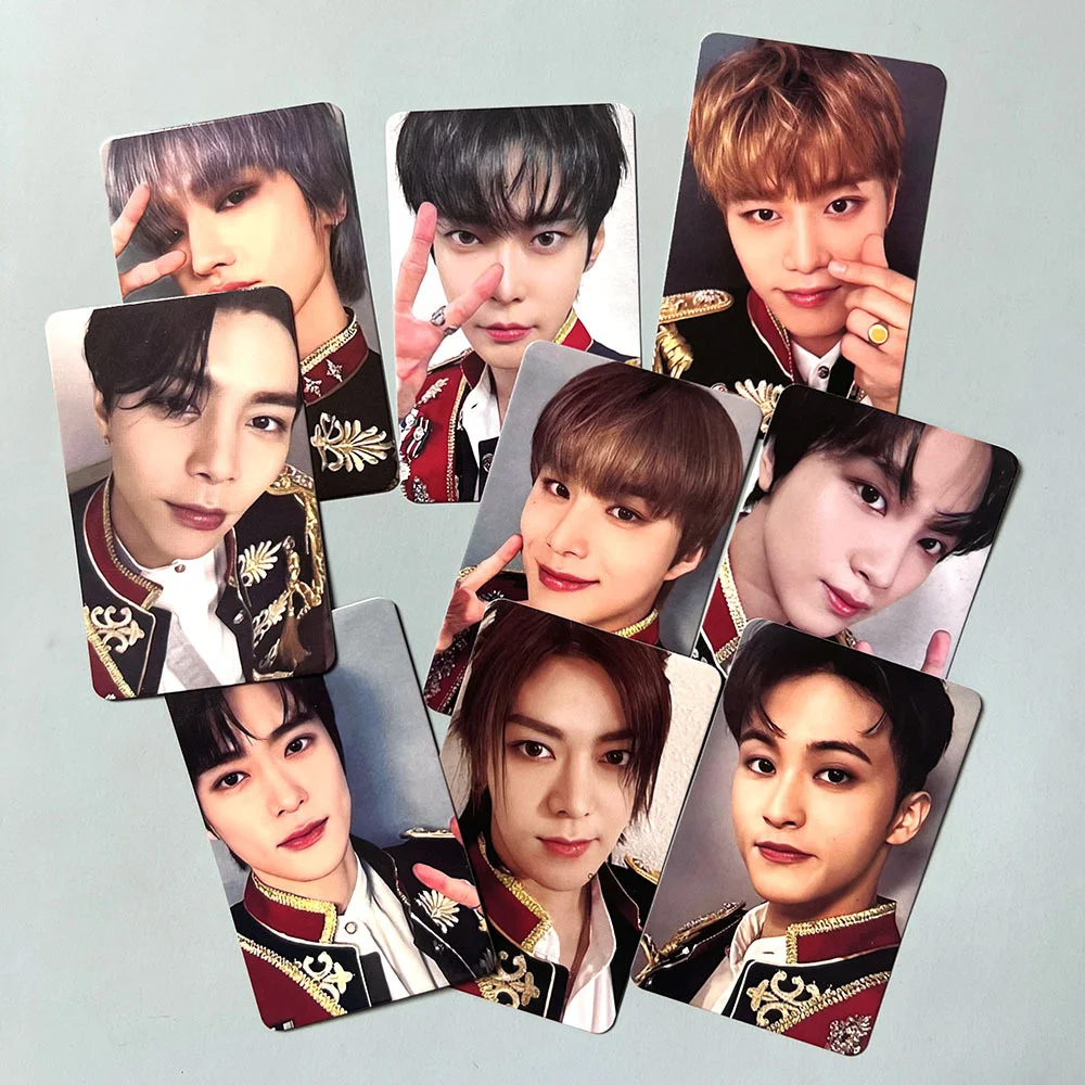 

9Pcs/Set KPOP NT 127 Fact Check New Album LOMO Cards Taeyong Doyoung Jungwoo Double-sided Photocards Postcard Fans Collection
