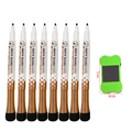 8pc brown pen
