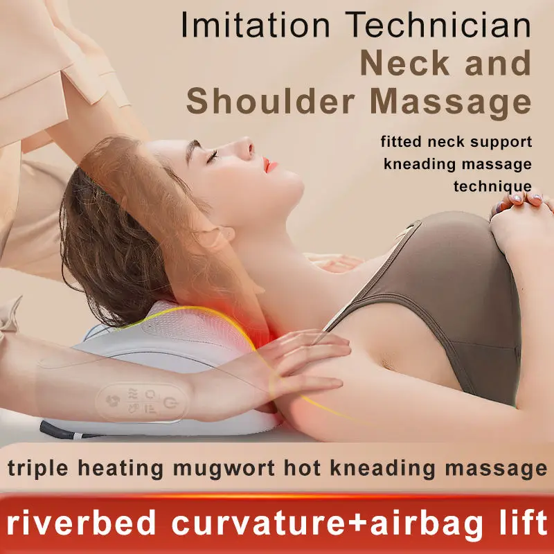 Electric Neck Massager Pillow for Home and Car