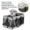 Travel pet bag portable for outdoor carrying one shoulder breathable cat dog bag Comfort Foldable Handbag Pet Transport Bag 5