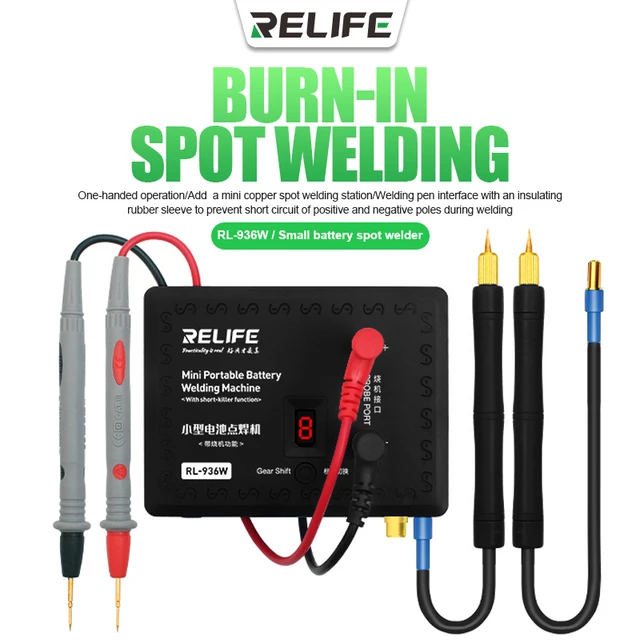 بنطاته للبطاريات RELIFE RL-936W V3.0 – لحام دقيق لشرائح وفلاتات البطارية 2