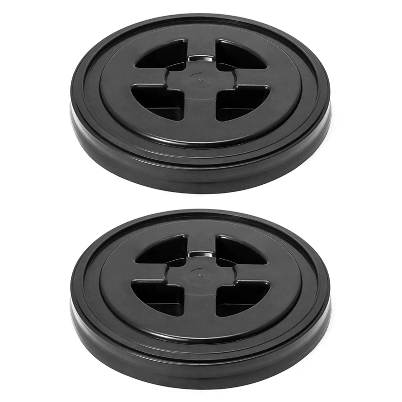 

5 Gallon Screw Seal Lids For Plastic Bucket (Two Lids)