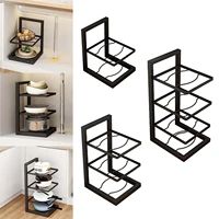 Pot and Pan Organizer Heavy Duty Kitchen Organizer Pot Organizer for Home Kitchen Organizer Cookware Stand under Cabinet 1