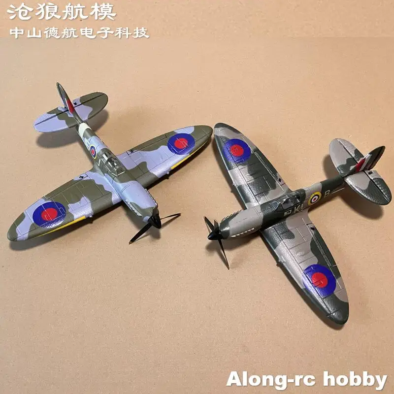 Volantex rc 761-12  Spitfire Fighter 400mm Wing Span 2.4G Remote Control Aircraft RTF One Stunt Gift XPILOT STABILIZATION SYSTEM 3