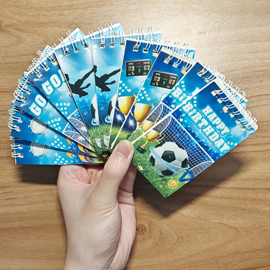 Football Enthusiast's Ultimate Mini Notebook – Smooth Writing Diary and Planner
