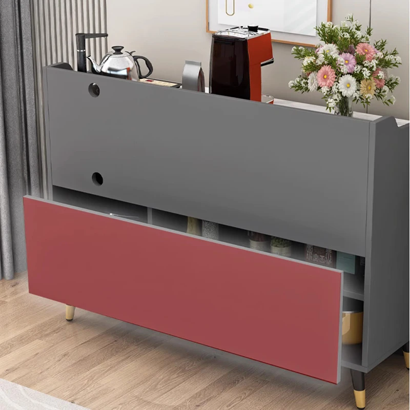 Sideboards Side Board Cabinet Sideboard Auxiliary Table for Kitchen Coffee Corner Cupboard White Furniture Vitrina Bathroom Bar