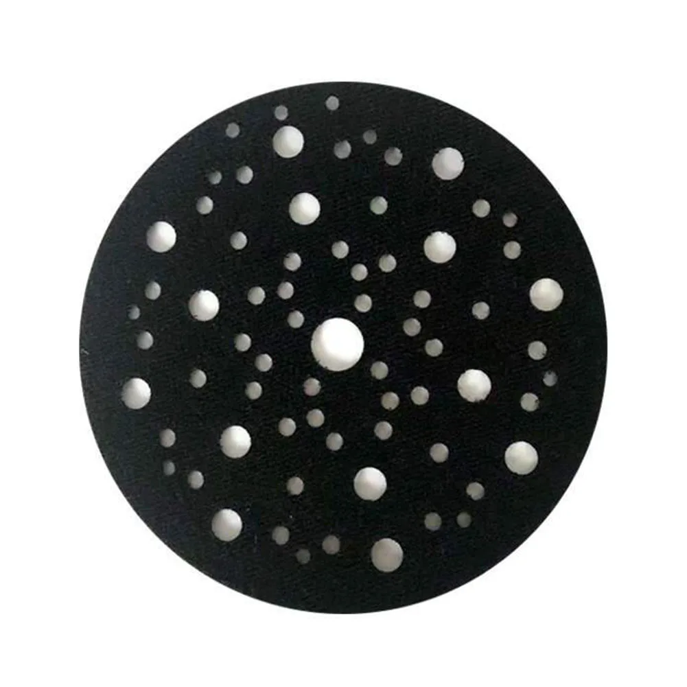 6" 150 mm Schnittstellenpads Klettverschluss-Schutzpolster 70 Loch weiches Schwammpolster zum Polieren und Schleifen von Schleifmaschinen – Detail 2