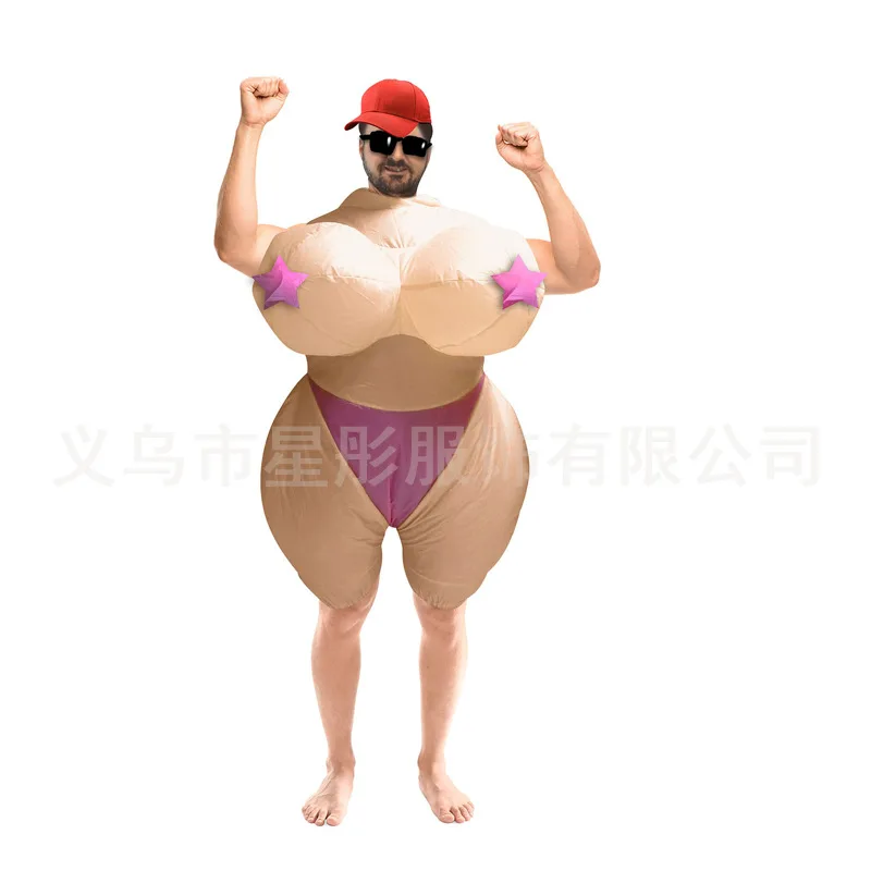 Creative Inflatable Costume Walking Mannequin Performance Costume Annual Meeting Spoof Inflatable