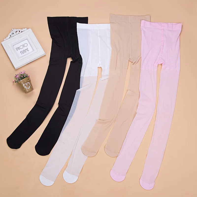 Spring Autumn Candy Color Children Tights For Baby Girls Kids Cute Velvet White Pantyhose Ballet Dance Stockings 2pc/lot
