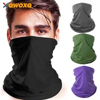Hiking Scarves Neck Gaiter Face Mask Men Women Seamless Bandana Rave Face Cover Scarf Mask Balaclava Headband Head Wrap Headwear 1
