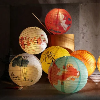 12-Inch Flower Paper Lanterns 1