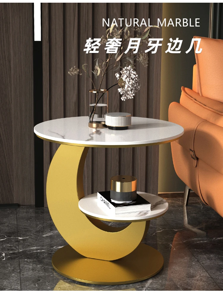 Designer Nordic Coffee Table Luxury Modern Industrial Aesthetic Computer Coffee Table Writing Computer Couchtisch Furniture