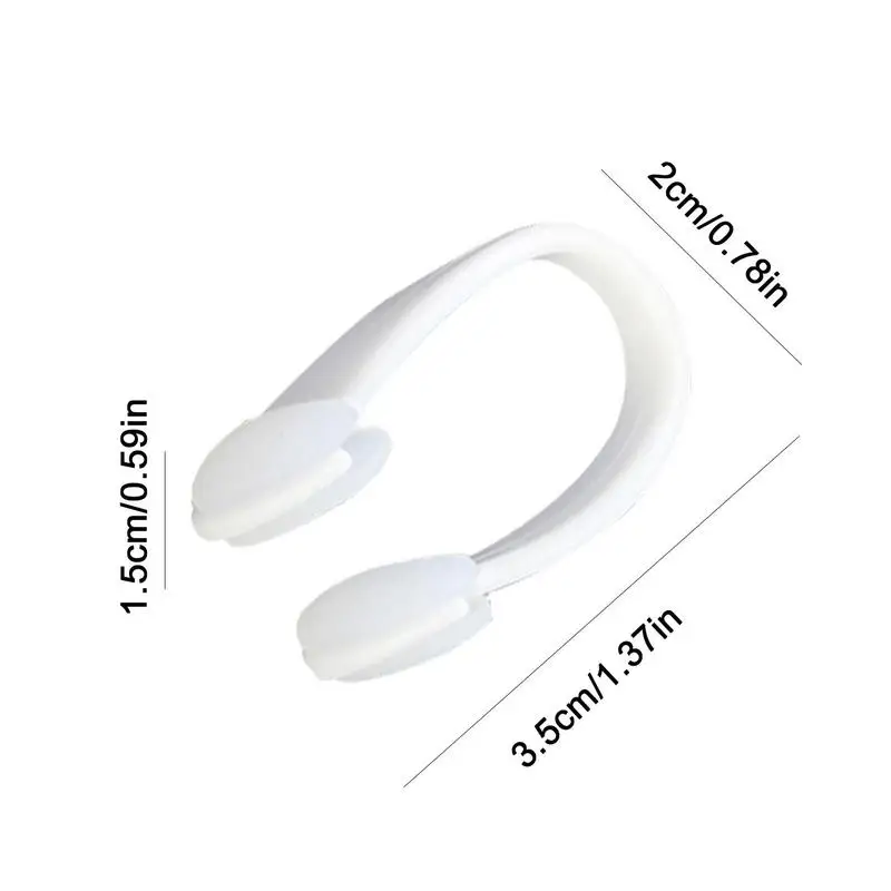 Nose Clip For Swimming Swimming Nose Clip Nose Protector Soft Silicone Latex Nose Plugs For Kids And Adults 6